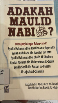 Image of Adakah maulid Nabi Shallahu ALaihi wa Sallam
