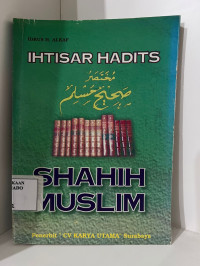 Image of Ihtisar Hadits Shahih muslim