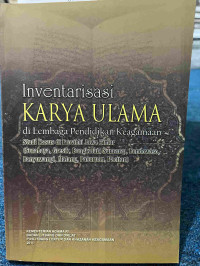 Image of Inventarisasi karya ulama di lembaga pendidikan keagamaan