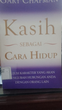 Image of Kasih sebagai cara hidup