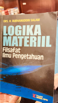Image of logika materiil (filsafat ilmu pengetahuan)