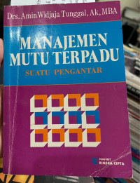 Image of Manajemen Mutu Terpadu Suatu Pengantar