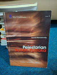 Image of Pelestarian Bahan Pustaka