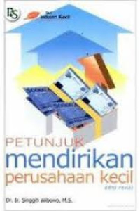 Image of Petunjuk Mendirikan Perusahaan Kecil